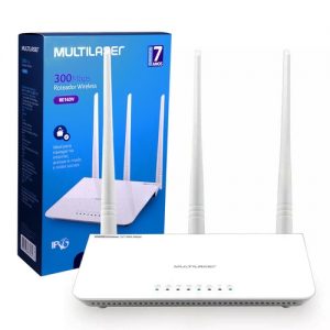 ROTEADOR MULTILASER IPV6 WIRELESS 300 MBPS MOD RE163V